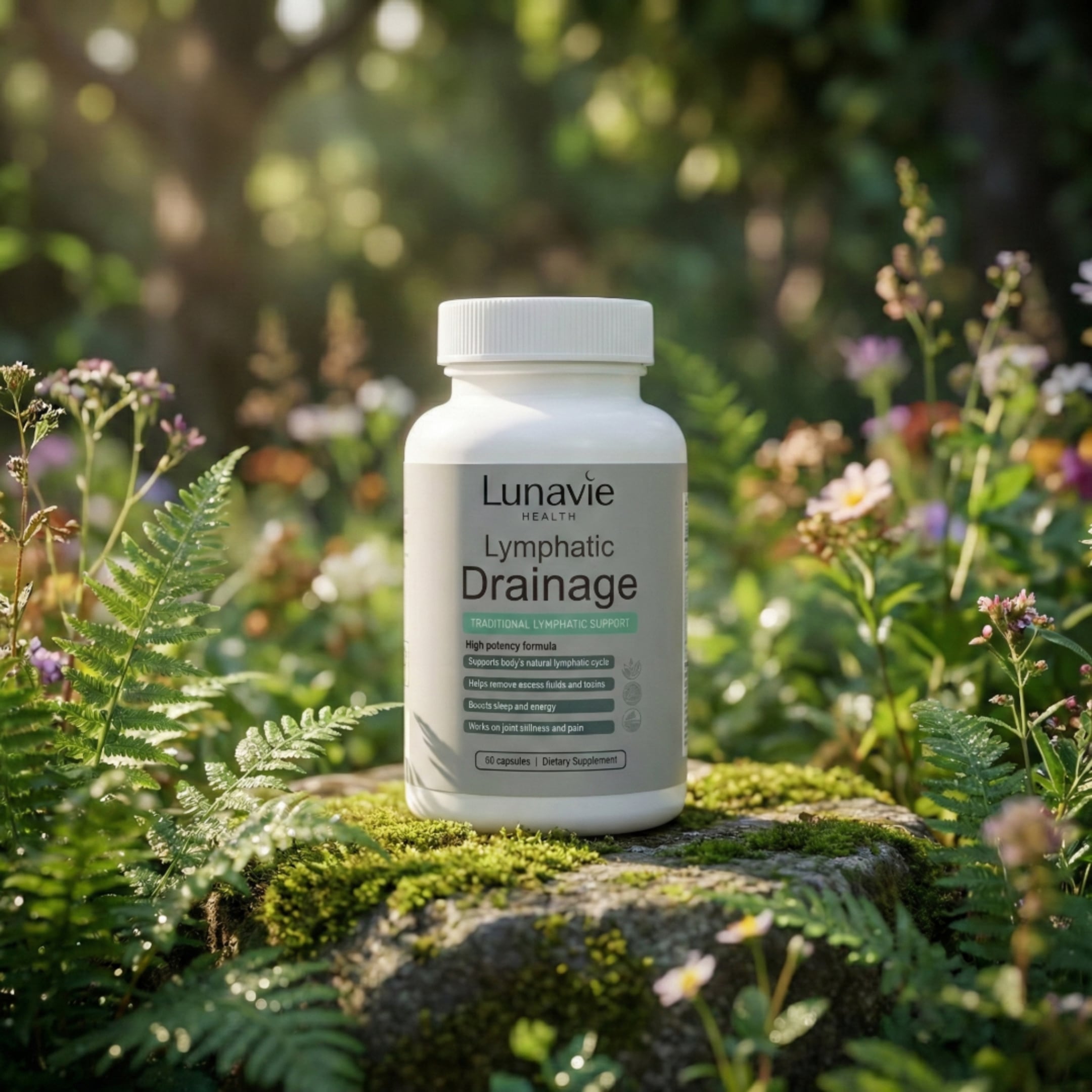 Lymphatic Drainage Capsules by Lunavie